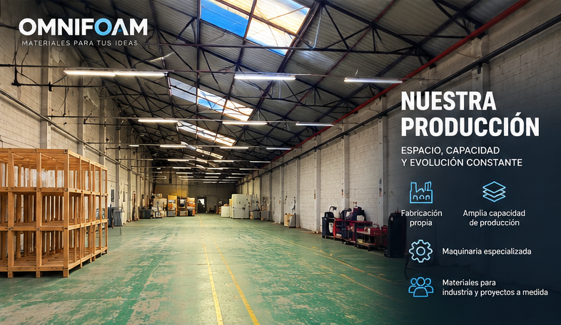 Instalaciones y Producción de OMNIFOAM